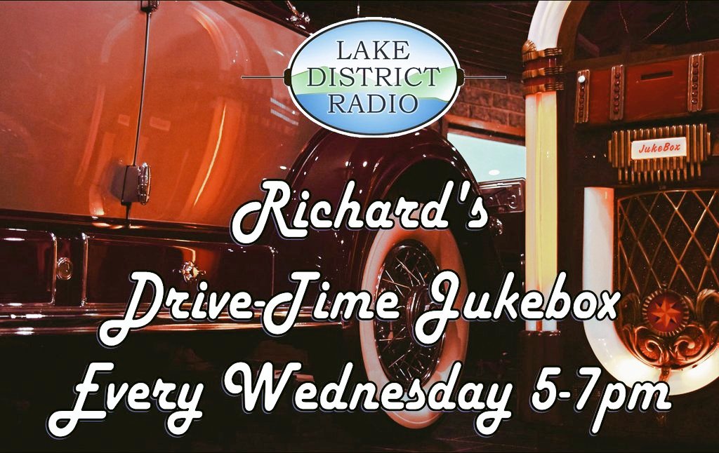 Join me now for the DriveTime Jukebox @LDRwaves.  A great mix of music, the Chill Zone & more new tunes for you. 📻 Hope to see you soon 🎶 @ShowcaseCumbria @DanVegas13 @TinaBeckDash  @Vix20C @richardaylett @TheRipRadio @glassbasics @braithwaiteshop