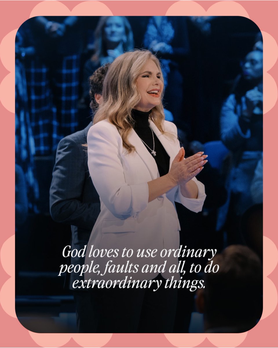 God loves to use ordinary people, faults and all, to do extraordinary things.

#VictoriaOsteen