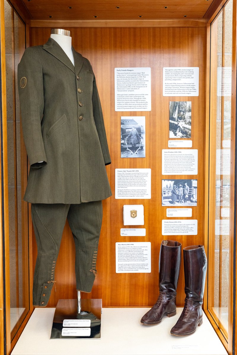 Learn more about touring the Heritage and Research Center, located near the park’s North Entrance in Gardiner, Montana: go.nps.gov/YELLcollections