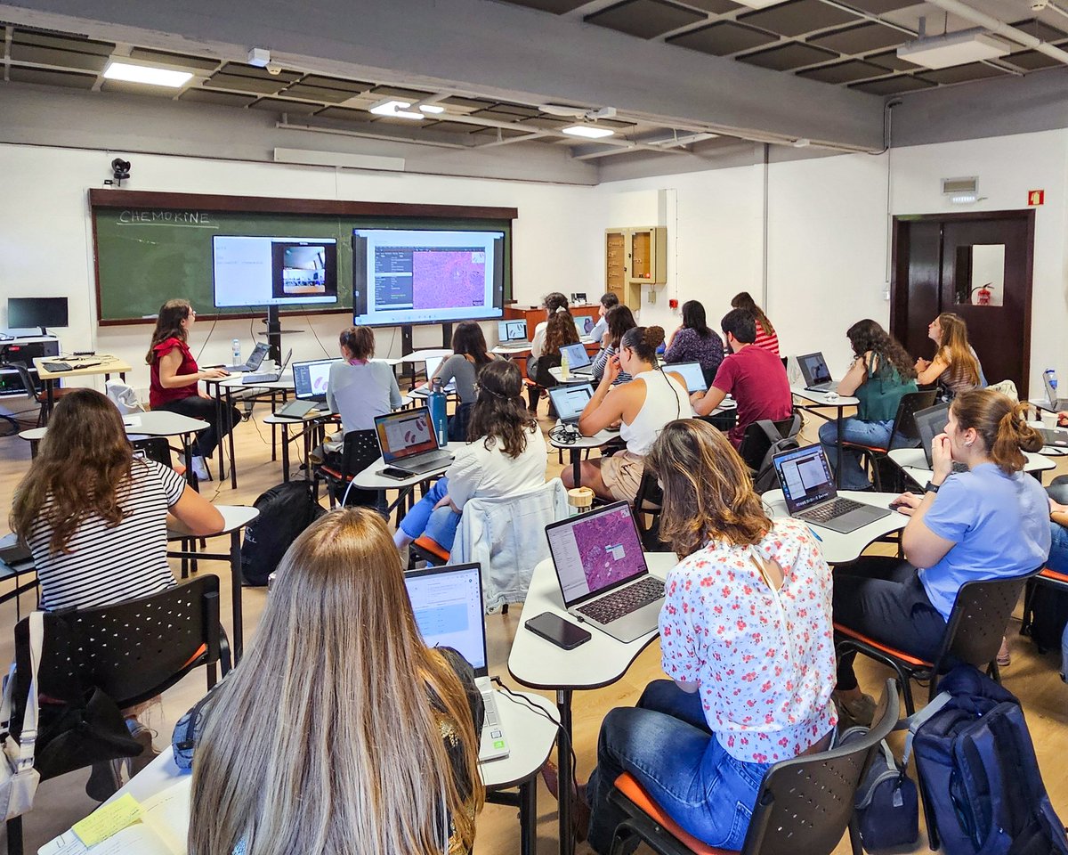 José Rino (@jose_rino_) on Twitter photo The first <a href="/PPBioImaging/">PPBI-Portuguese Platform of BioImaging</a> course running simultaneously at 4 locations (Oeiras, Coimbra, Porto, Covilhã) with participants from all over the country! Congratulations <a href="/Patricia_Rod_97/">Patrícia Rodrigues</a> and all involved for this 3rd (hybrid) edition of the QuPath image analysis course. It was great! The first <a href="/PPBioImaging/">PPBI-Portuguese Platform of BioImaging</a> course running simultaneously at 4 locations (Oeiras, Coimbra, Porto, Covilhã) with participants from all over the country! Congratulations <a href="/Patricia_Rod_97/">Patrícia Rodrigues</a> and all involved for this 3rd (hybrid) edition of the QuPath image analysis course. It was great!