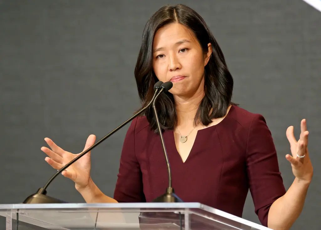 Boston Mayor @wutrain said she would support a policy that refuses to prosecute the following crimes: -shoplifting -larceny -disorderly conduct -receiving stolen property -driving with a suspended license -breaking and entering with property damage -wanton and malicious