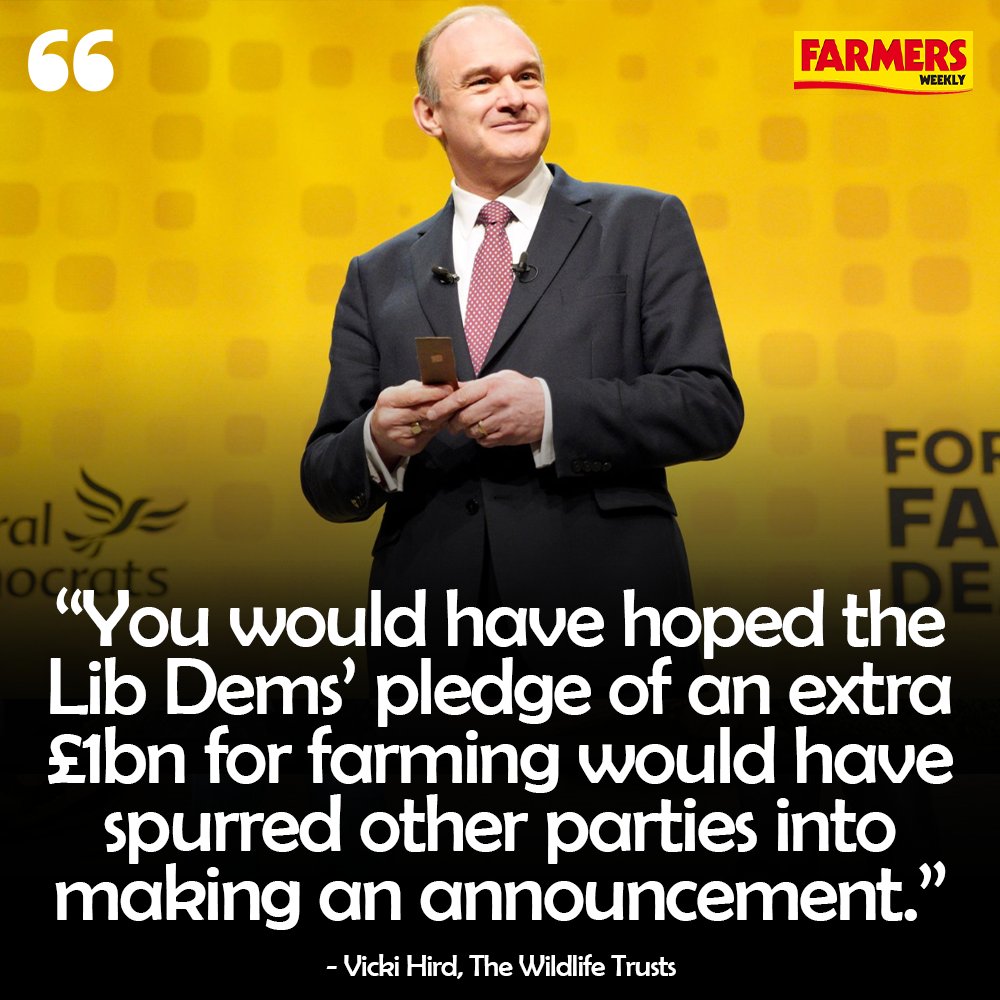 🗳️ Farming organisations are challenging political parties to reveal their future funding plans for ag, following Rishi Sunak's announcement of a snap general election. READ MORE: fwi.co.uk/news/farm-poli… @vickihird | @EdwardJDavey | @LibDems