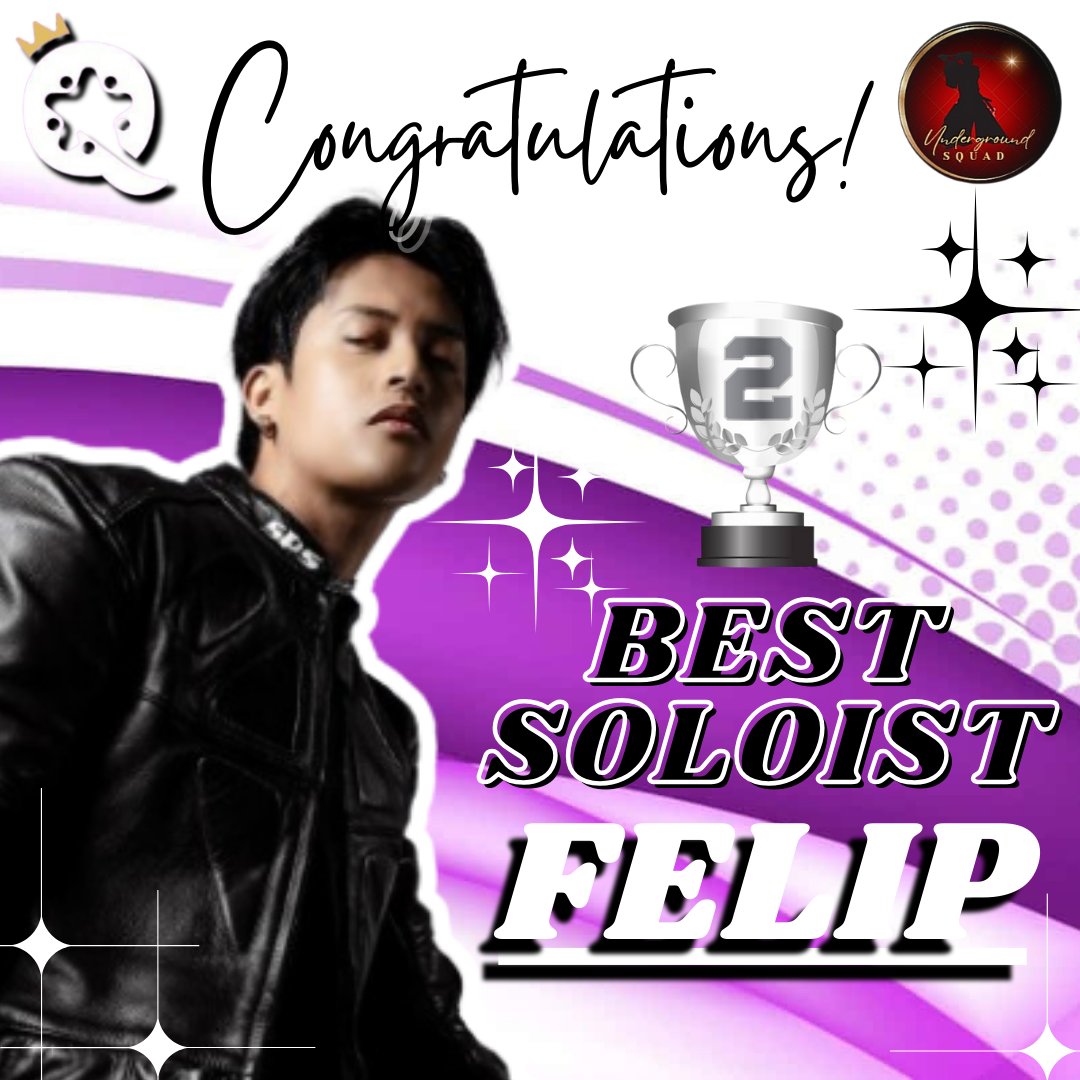 We'd like to thank all K/F SUPPORTERS who voted for our Zer alongside our USQUAD FAM in the QUEERI 'BEST SOLOIST' Voting. Our SUPERIORSON ranks 2nd in the overall ranking!❤️
 
We all did a great job!🤘Congrats to all of us!🔥🎉

Sheesshh!🤘🔥

@felipsuperior #FELIP #SB19_KEN