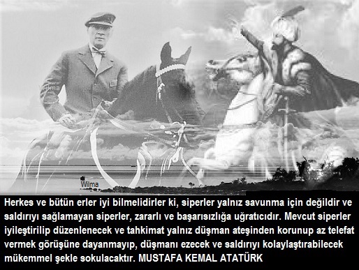 #MustafaKemalATATÜRK'ün 29 Mayıs 1915'de 19. Tümen birliklerine tahkimat talimatı ile,İstanbul'un 2.defa fethi ile düşmanlar geldikleri gibi gitmeye mecbur kaldılar.#FatihSultanMehmet'in 29 Mayıs 1453 'de #İstanbulufethettiği güne rast geliyor. Saygıyla.