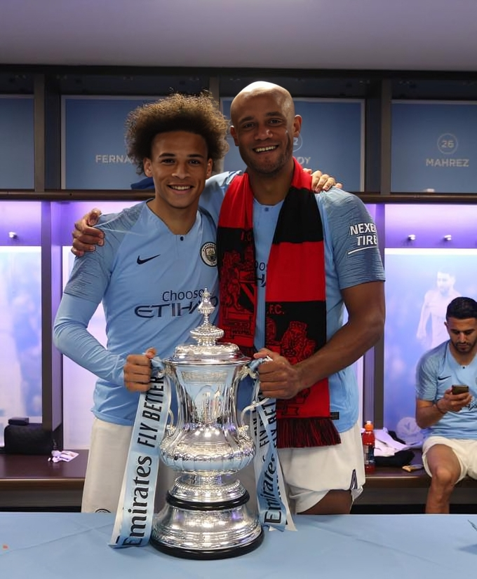 Vincent Kompany and Leroy Sané used to be teammates and now Kompany is going to be his coach 👀