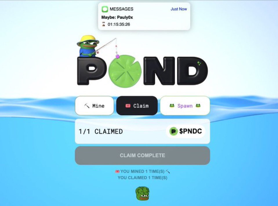 Who claimed the original PNDC?