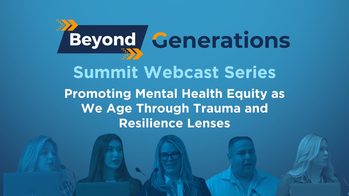 All episodes of the Beyond Generations Webcast on Promoting Mental Health Equity as We Age Through Trauma and Resilience Lenses are available now! Featuring Tobi Abramson, Julia Weinman, Regina Koepp, David Camacho, and Trina Clayeux! asaging.org/beyond-generat…