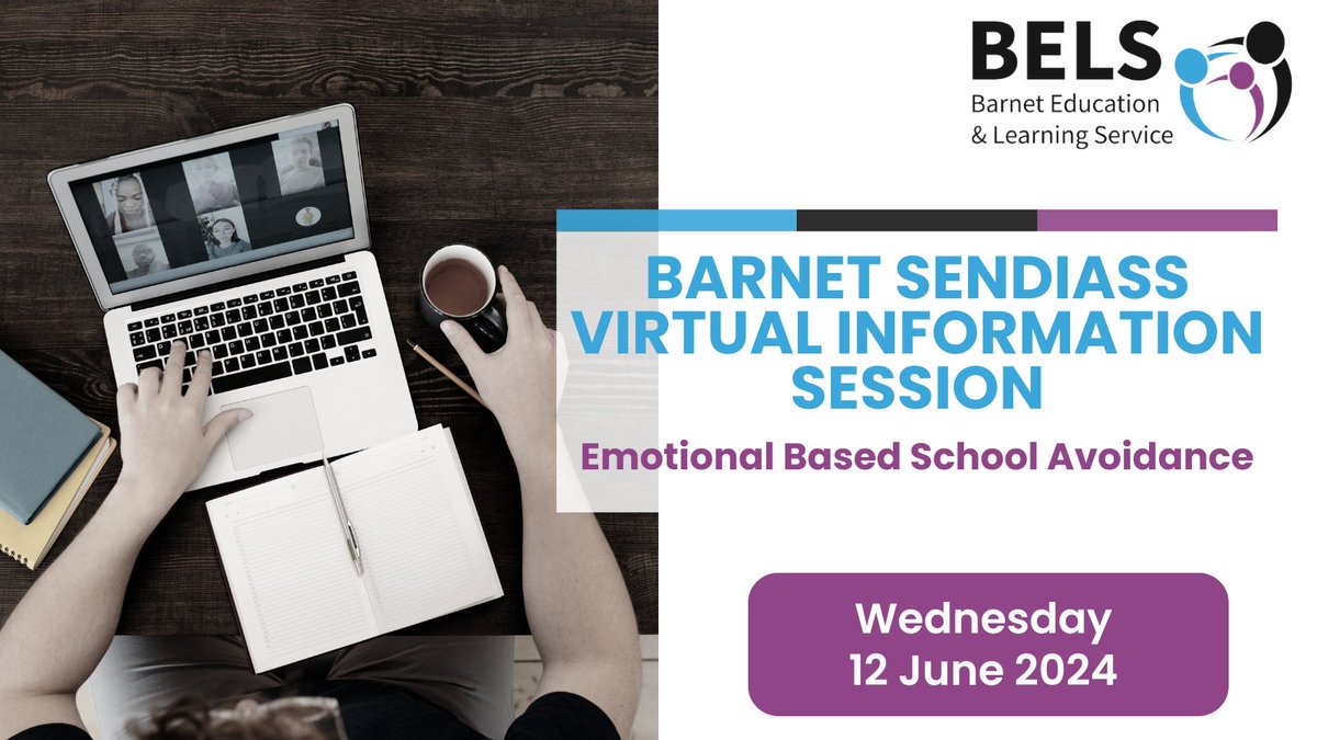 Barnet SENDIASS are holding a virtual information session for parents/carers of children and young people with special educational needs or disabilities who attend a Barnet school, on Emotional Based School Avoidance.

Register here: admin.barnet.gov.uk/sites/default/…