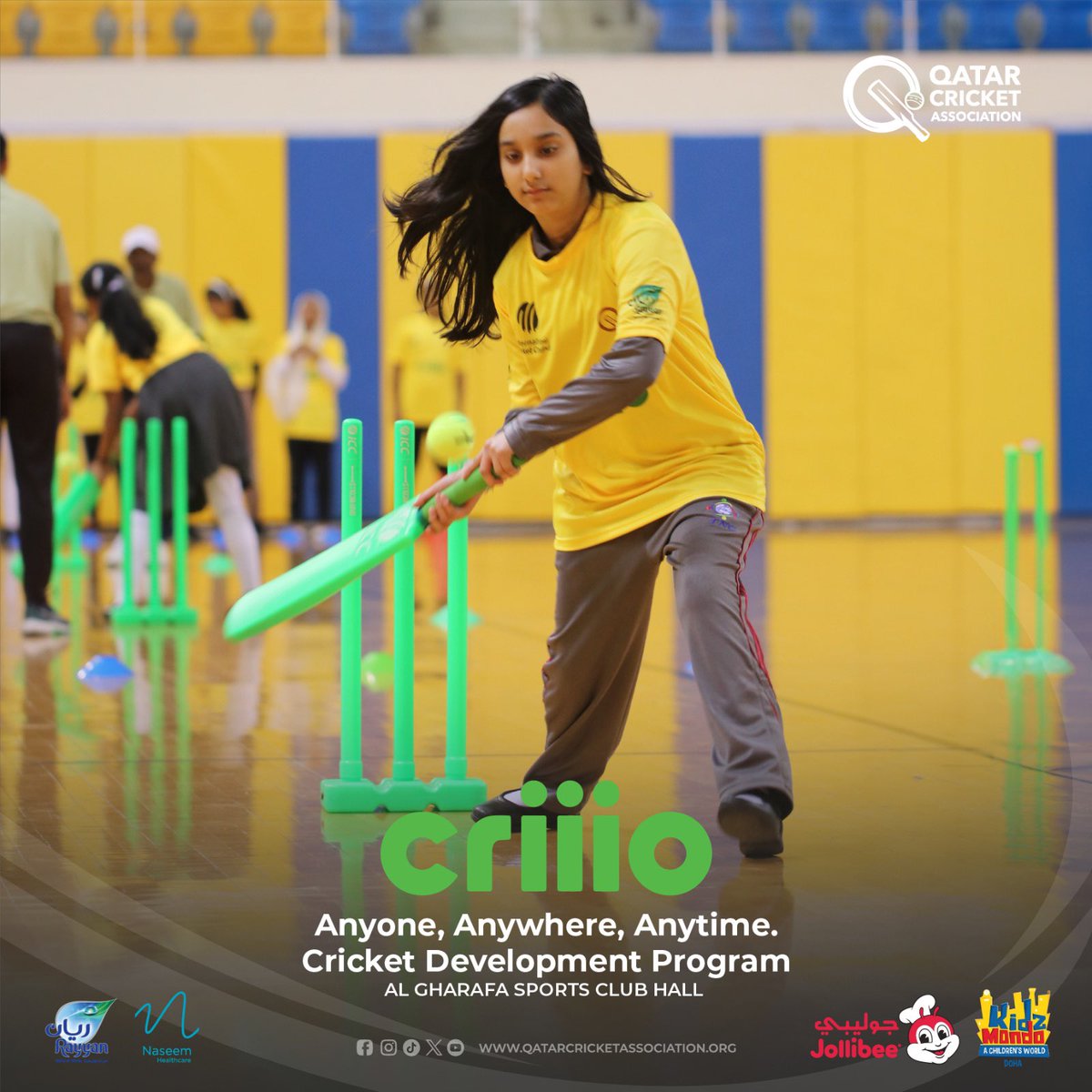 qa_cricket's tweet photo. Day 3 of CRIIIO : School girls took the field by storm! From dazzling batting displays to precision bowling.
Their team work and passion for cricket are simply unmatched. Here’s to the rising stars of tomorrow.
#criiio #futurestars #cricketqueens https://t.co/dKdpzvCuKI