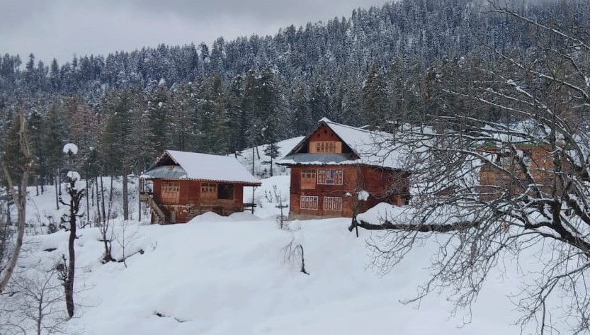 Breathtaking landscape!!! '#Kashmir - #HeavenOnEarth'
True wealth lies in its rich cultural heritage, vibrant traditions & resilient people.
#Kashmir 
#ParadiseOnEarth
#NatureBeauty
#PeaceAndLove
#tranquility 
#compassion