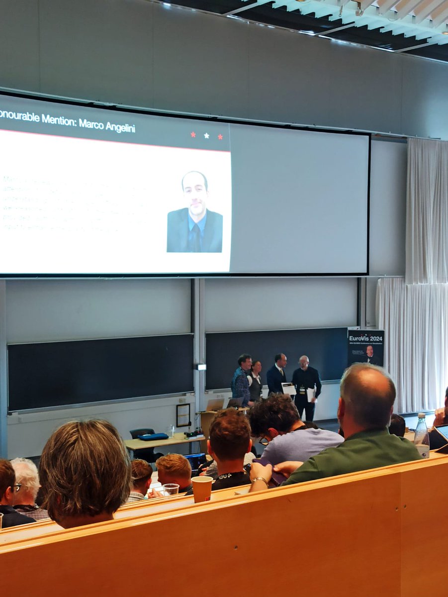 Yesterday, I received an Honorable Mention Award for Best Reviewer at the EuroVis conference! HappyEuroVis recognizes this effort as it can be a motivation for scientists to provide high-quality reviews. Thanks to Full Paper chairs and Best Reviewer Award committee! <a href="/EuroVisConf/">EuroVis</a>