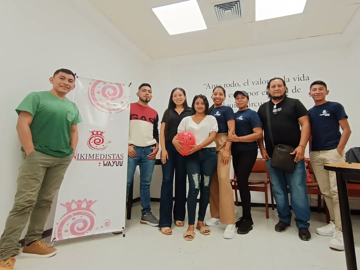 guc_wikipeetia's tweet photo. 📸#AsíFue | El segundo día de editaton #WikiPorLosDerechosHumanos2024 en la biblioteca del banco de la república en #riohacha🌴🏛️
En @guc_wikipeetia estamos comprometidos con el cuidado del medio ambiente🌿
✊🌎 #WikiDDHH #wikimedistaswayuu👩🏻💻 #wikipeetiasükawayuunaiki📝 https://t.co/gMTYWBYi9E