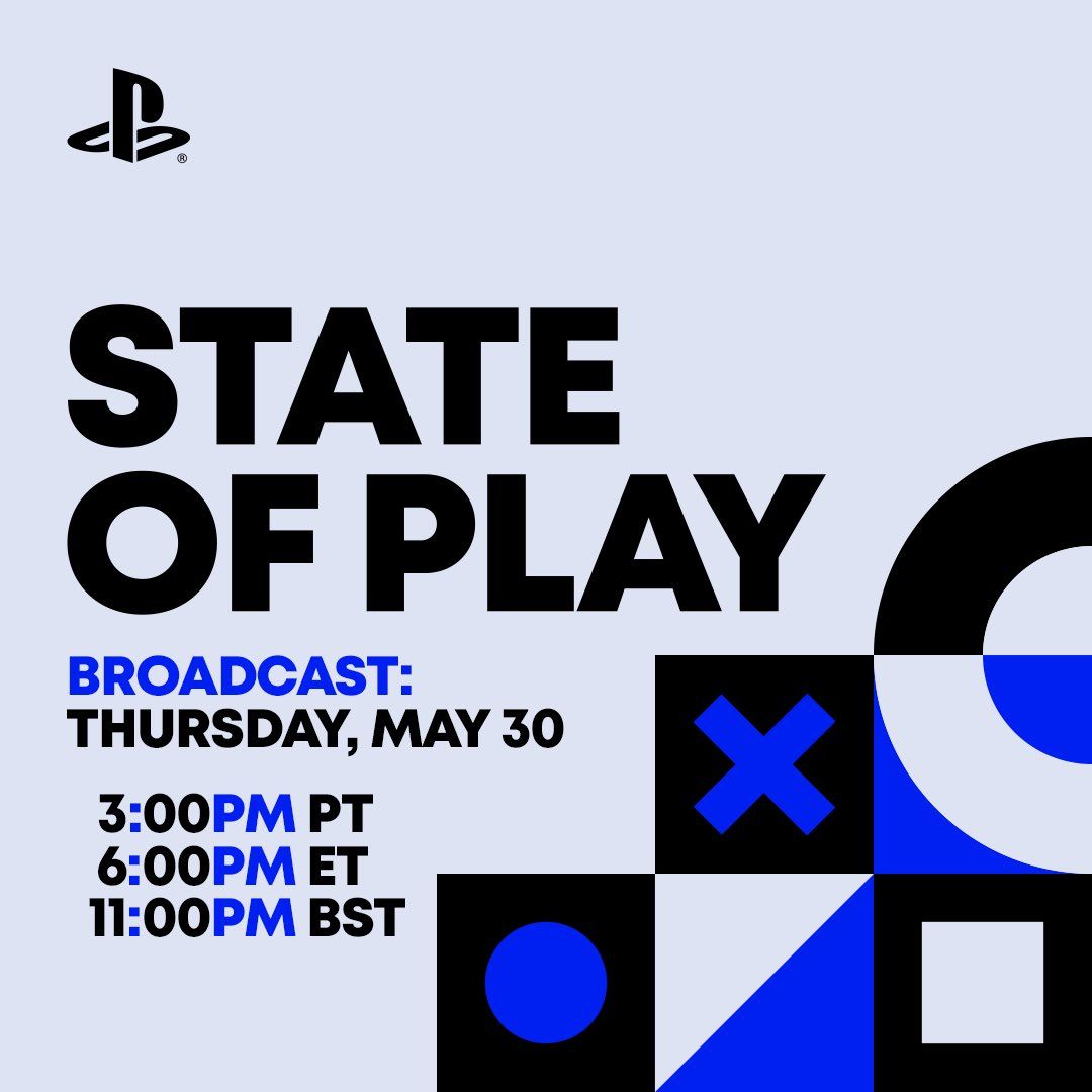Mornie_Aran's tweet image. Sony anuncia un nuevo State of Play para este jueves a las 4 p.m. (hora de la CDMX), donde se sarán novedades sobre 14 títulos de #PS5 y #PS2VR