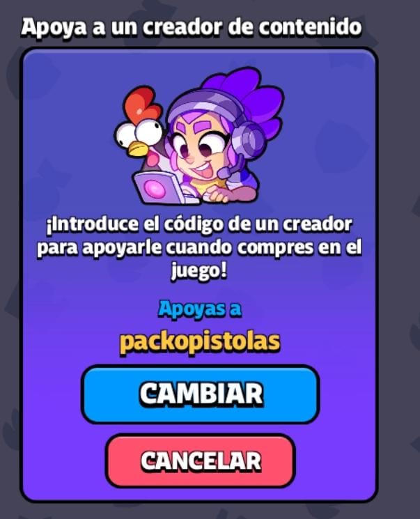 Código packopistolas