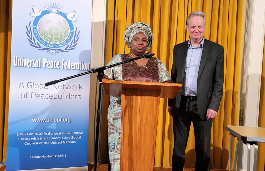 ekitidiaspora's tweet photo. At the Book Launch of - "Migrant Magic": A Journey to Your Unique Career Superpower by Elham Fardad; where the DG Diaspora Relations, Barr (Dr) Adeola Adeleye- Fasuba, spoke about the effect of racism and stigmatisation on  Migrants; https://t.co/oUsJPqbDkU