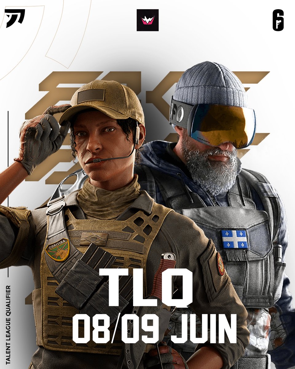 [ <a href="/TalentRainbow6/">Talent R6 EMEA</a> ]🌊

On va prouver notre talent lors de ces qualifiers ! 😎

RDV DEMAIN ! 🫡

#FAKE4WIN🤍