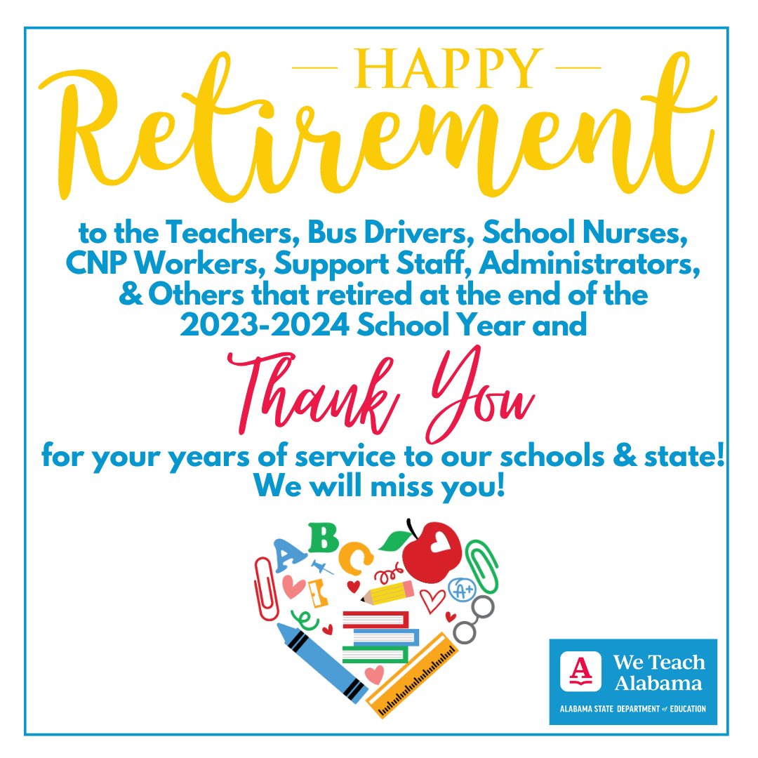 #AlabamaAchieves
#WeTeachAlabama