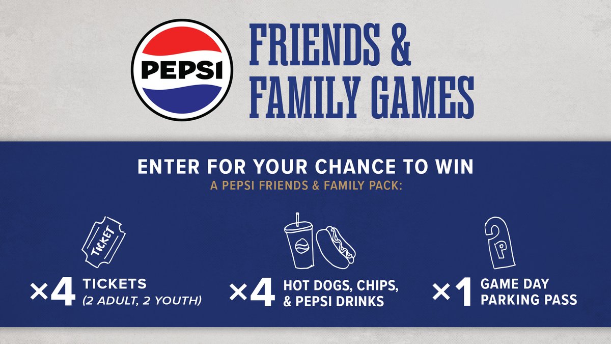 Who needs plans this Friday?!?  

Re-share this post for a chance to win our @PepsiCanada Friends & Family pack! 

4️⃣ tickets 🎟️ 
4️⃣ hot dogs, chips & pepsi drinks 🌭 
1️⃣ game day parking pass 

#ForTheW