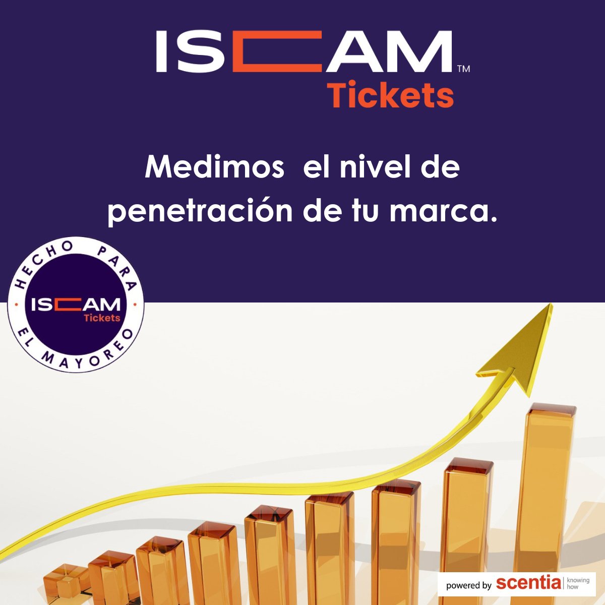 iscam_mx's tweet image. Tenemos probada la correlación entre el crecimiento en índice de presencia en tickets (penetración) y crecimiento de marca. #ISCAMTickets

#ISCAM #Data #Business #Intelligence #CanalMayoreo #SomosISCAM #SomosTickets #Abarrotes #shopper #sku #tickets #scentia