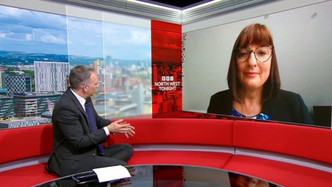 Our CEO <a href="/AngelaHoldswo11/">Angela Holdsworth</a> appeared on BBC North West on Tuesday evening. talking about special educational needs and inclusion