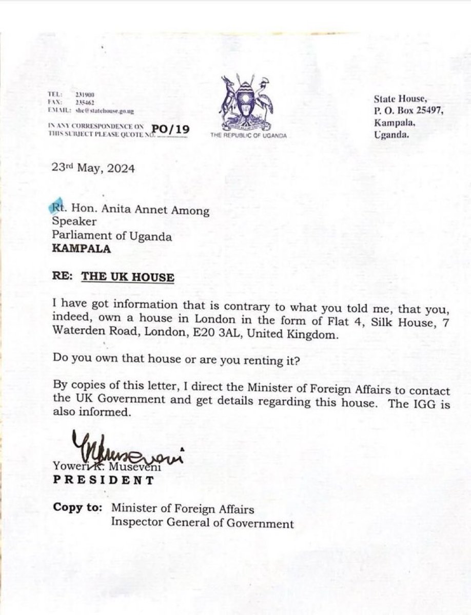 President @KagutaMuseveni akoze atya? 😂😂 Eyes on the Leadership tribunal @rosekarugonjo @JoyceNalunga and IGG @IGGBetiKamya @IGGUganda 🤔