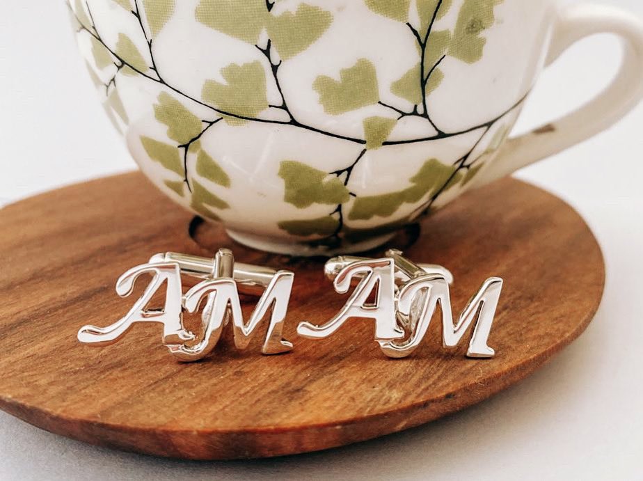 Sterling Silver Personalised Cufflinks ! 

#sterlingsilver #handpierced #personalised #initials #cufflinks #formalwear #mensformalwear #wedding #weddinginspiration #fjietfjieuw #wedeliverhappiness