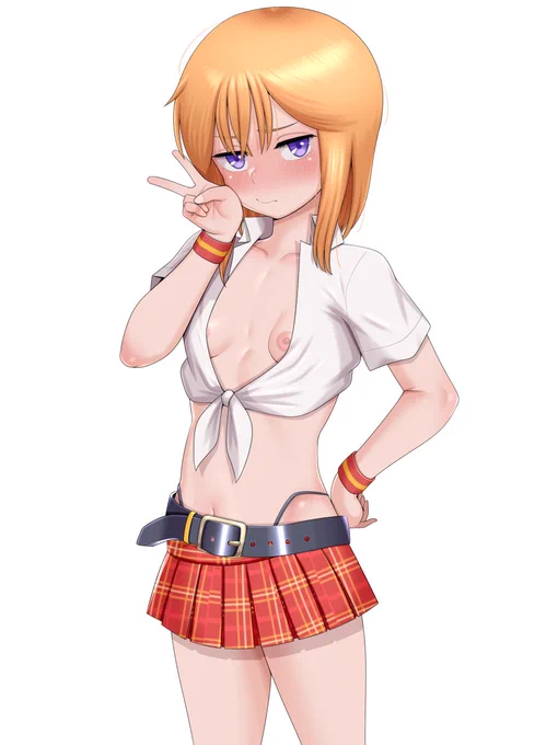 #あなたのちっぱい作品を見せてくださいプルツーにちょっとだけ盛るのがUNCATS流である 