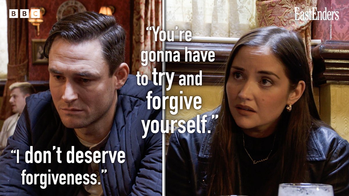 Forgiveness sometimes has to start from within. #EastEnders