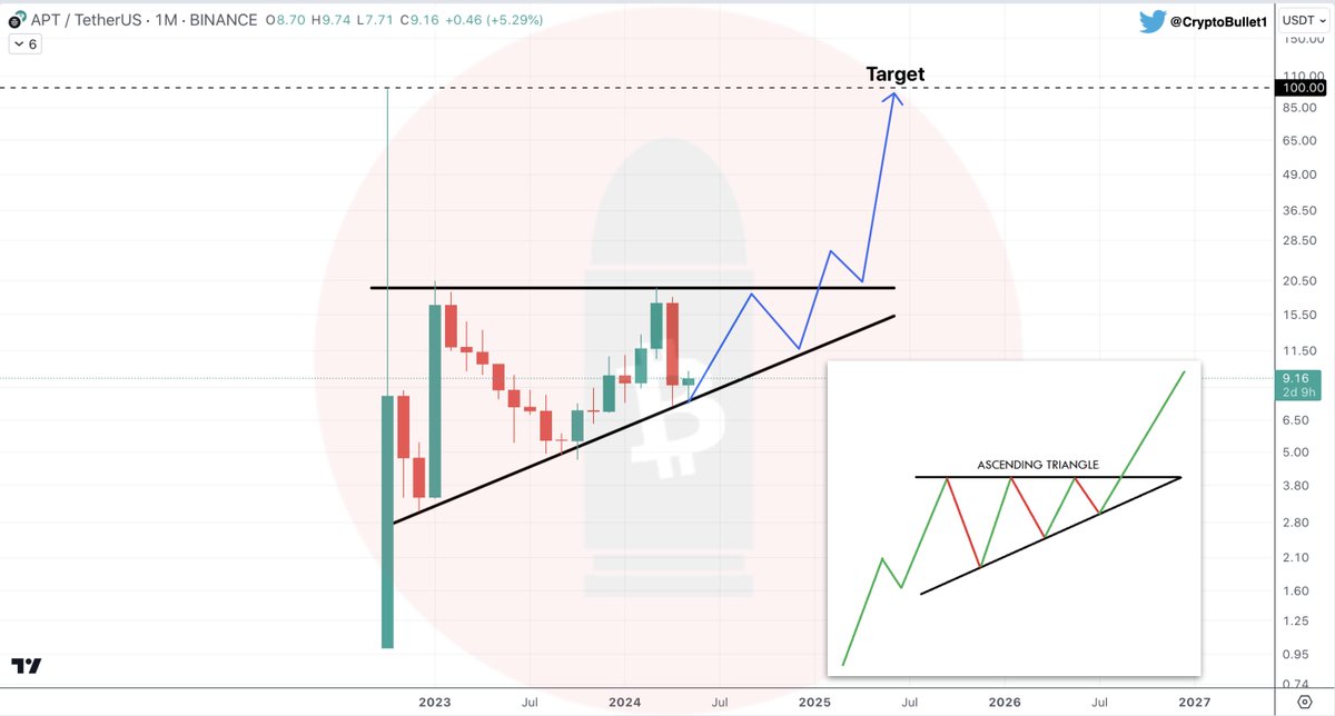 $APT is printing a humongous Ascending Triangle on the Monthly! 👀 👀

🎯 Target $100