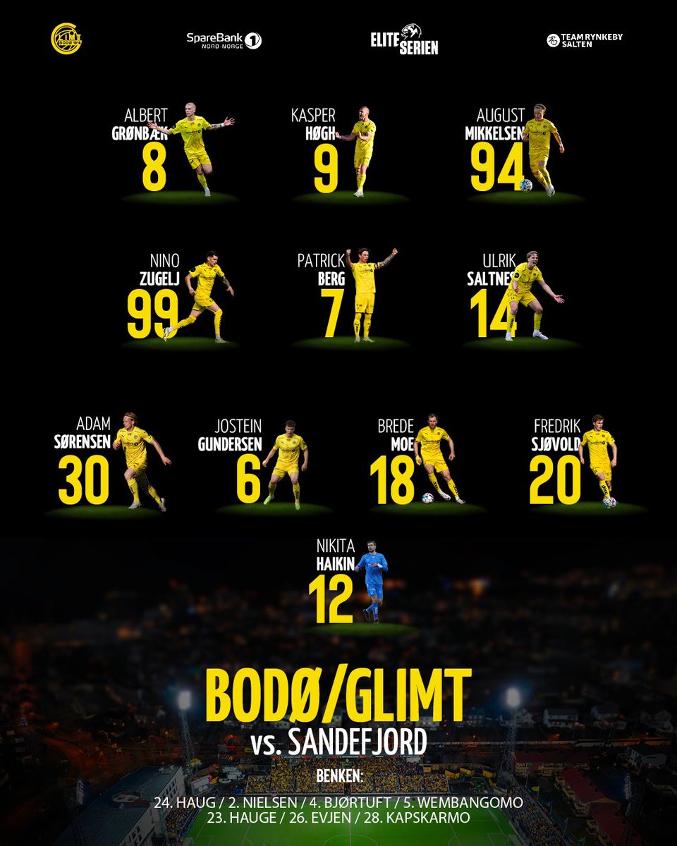 HSimpson699's tweet image. 🇳🇴Norvège 

⚽️Bodo 🆚 Sandjeford
⌚️19h
👉Albert Gronbaek buteur 
🎰@WinamaxSport 2.35 

📈Sandjeford 1 pt à l’extérieur avec 1,8 buts encaissés 

📈Bodo 2,3 buts / match 

📊@datafootfr 

#TeamParieur #TeamParieurs