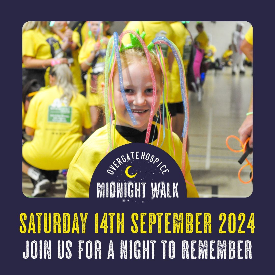 Feeling up for a challenge this September? Why not participate in our fantastic Midnight Walk event ⭐ This event is among our most significant happenings of the year! Register now on our website to join in on something extraordinary!