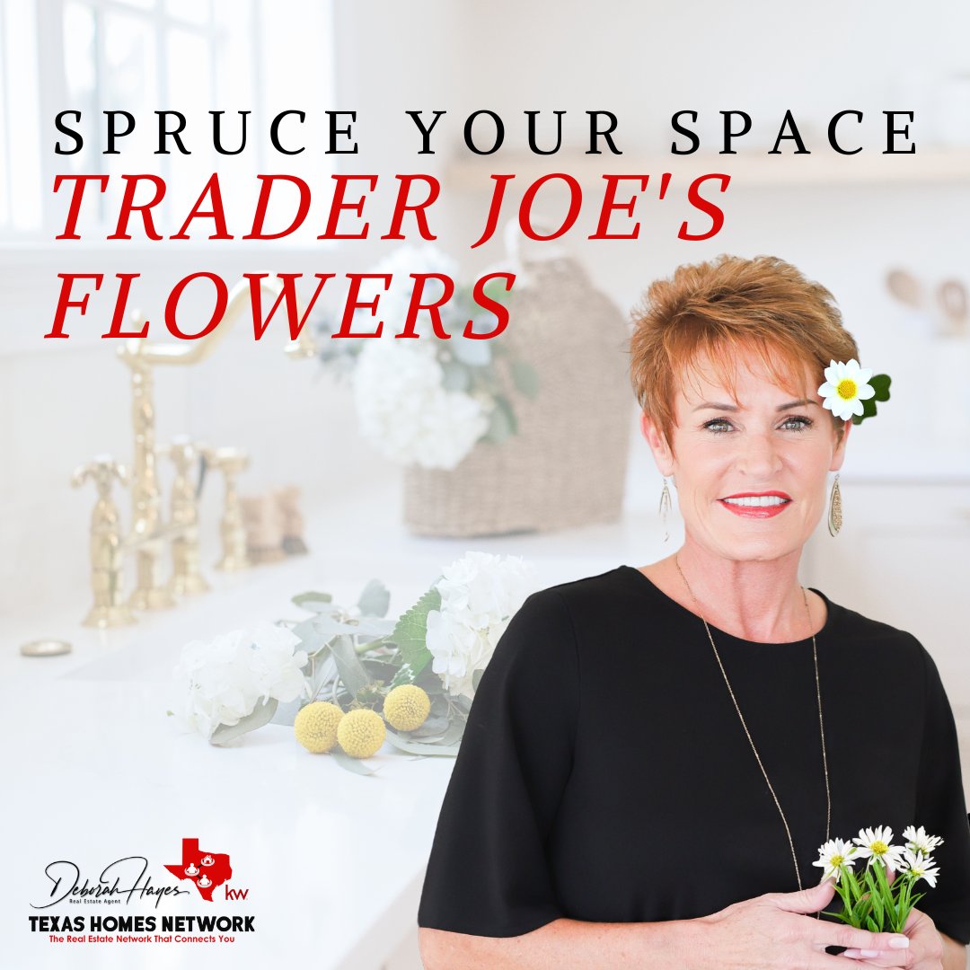 Psst! Want to know a secret? Trader Joe’s is THE spot for picking up fresh flowers this spring!⁣ 🌷⁣
⁣
#TexasHomeNetwork #TexasHomes #TexasRealEstate #TexasProperty #TexasLiving #TexasRealty #TexasHomeBuyers #TexasHomeSellers