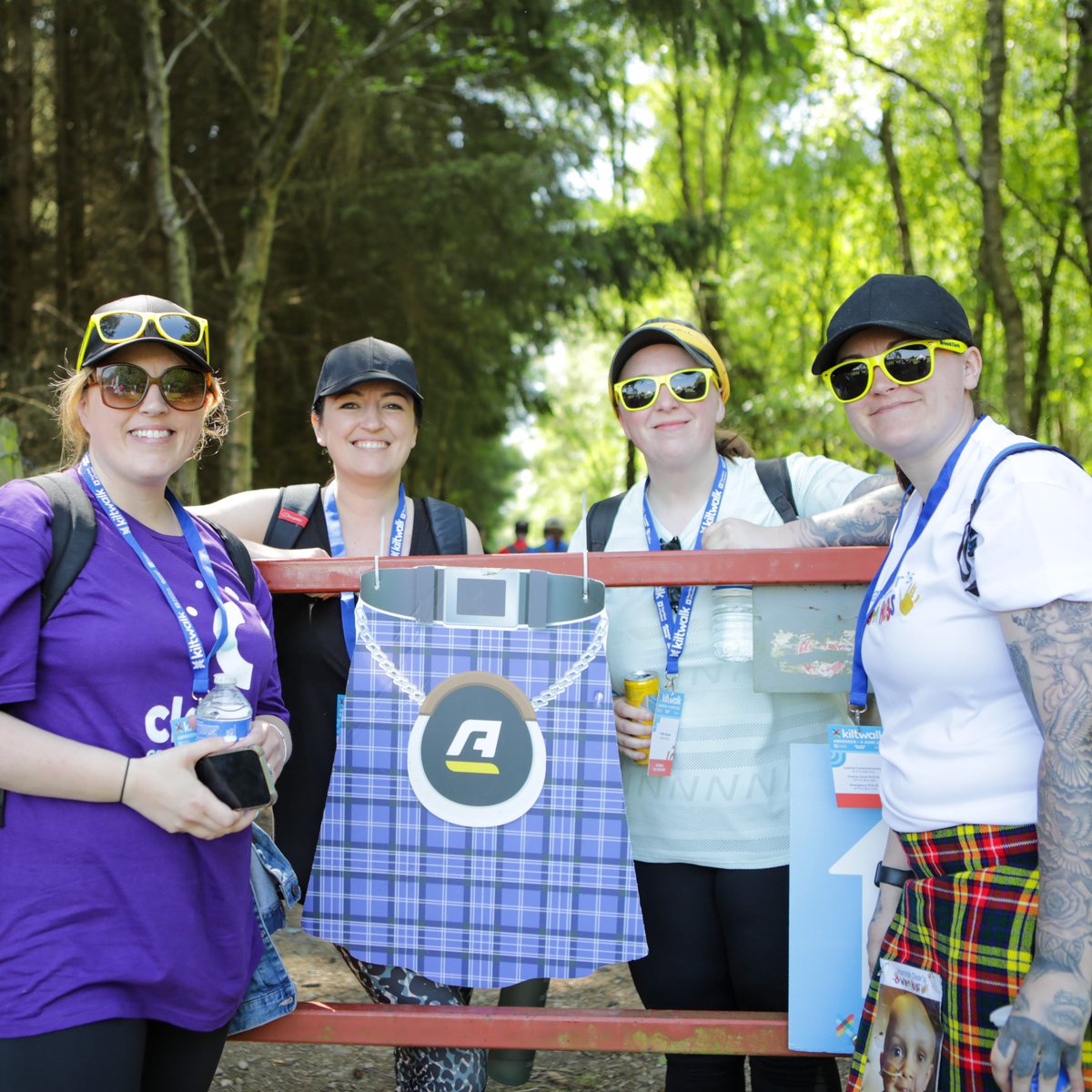 ArnoldClark's tweet photo. Aberdeen Kiltwalkers! Snap a photo with one of our kilts or any Arnold Clark branded merch along the route using #ArnoldClarkKiltwalkComp. You could be in with the chance of winning an extra £500 towards your chosen charity!
__
T&amp;Cs apply: https://t.co/JxU3d6DoJZ

@thekiltwalk https://t.co/tvhcTdQqZT