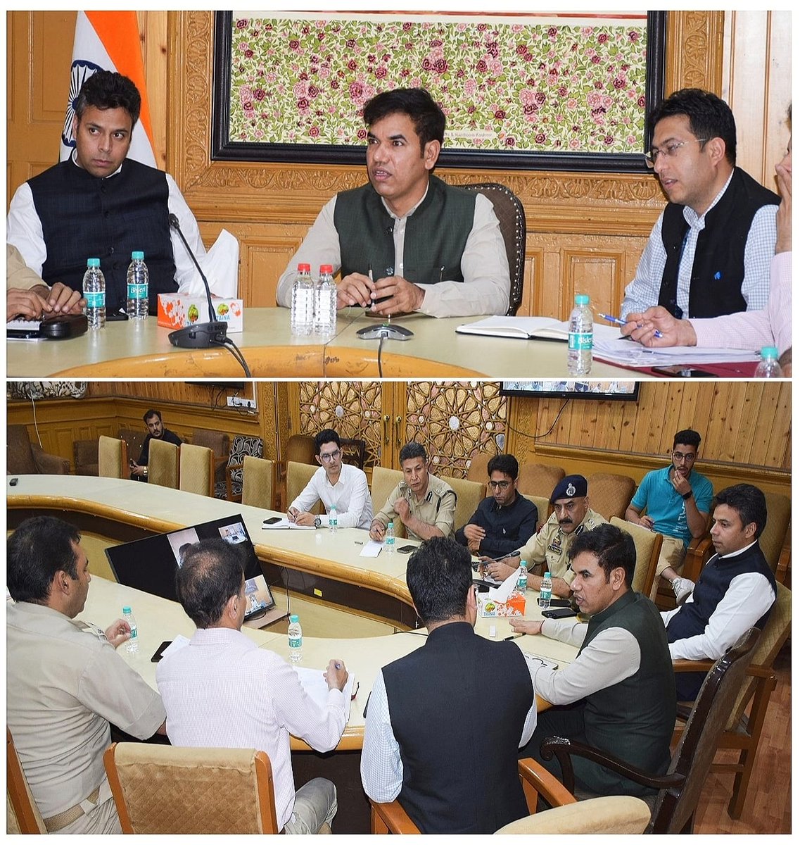 Implement intensive measures to curb malpractices & facilitations of tourists: Div Com to officers Over Rs 14 lac realized from erring transporters, service providers since January @OfficeOfLGJandK @bidhuriias @srinagaradmin @