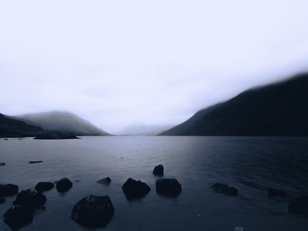 Wast water in the mist..