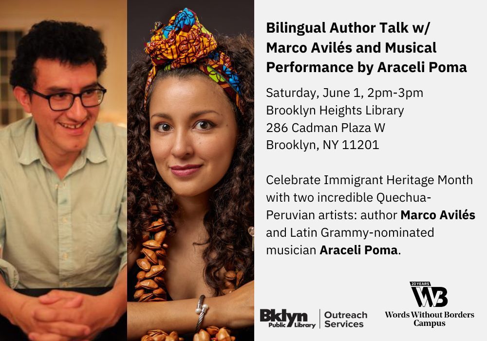We want to celebrate #ImmigrantHeritageMonth with you! Join WWB Campus, <a href="/MarcoAvilesH/">Marco Avilés</a>, and <a href="/AraceliPomaZ/">Araceli Poma</a> for two inspiring artistic events in June (in New York and online). 🧵 buff.ly/3yPfAsc