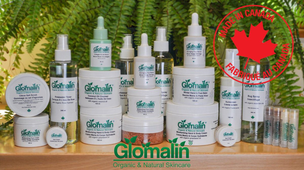 GlomalinSkin's tweet photo. Glomalin Organic &amp; Natural Skincare is made in Canada by Canadians for Canadians, shop now:  https://t.co/CyNLNV7uSJ #canadiansmallbusiness #Glomalinskin #organicskincare #love #organicbeauty #cleanskincare #naturalsoap #beautytips #bodybutter #wellness #sheabutter #handmade https://t.co/QbQ1nWF6Ut