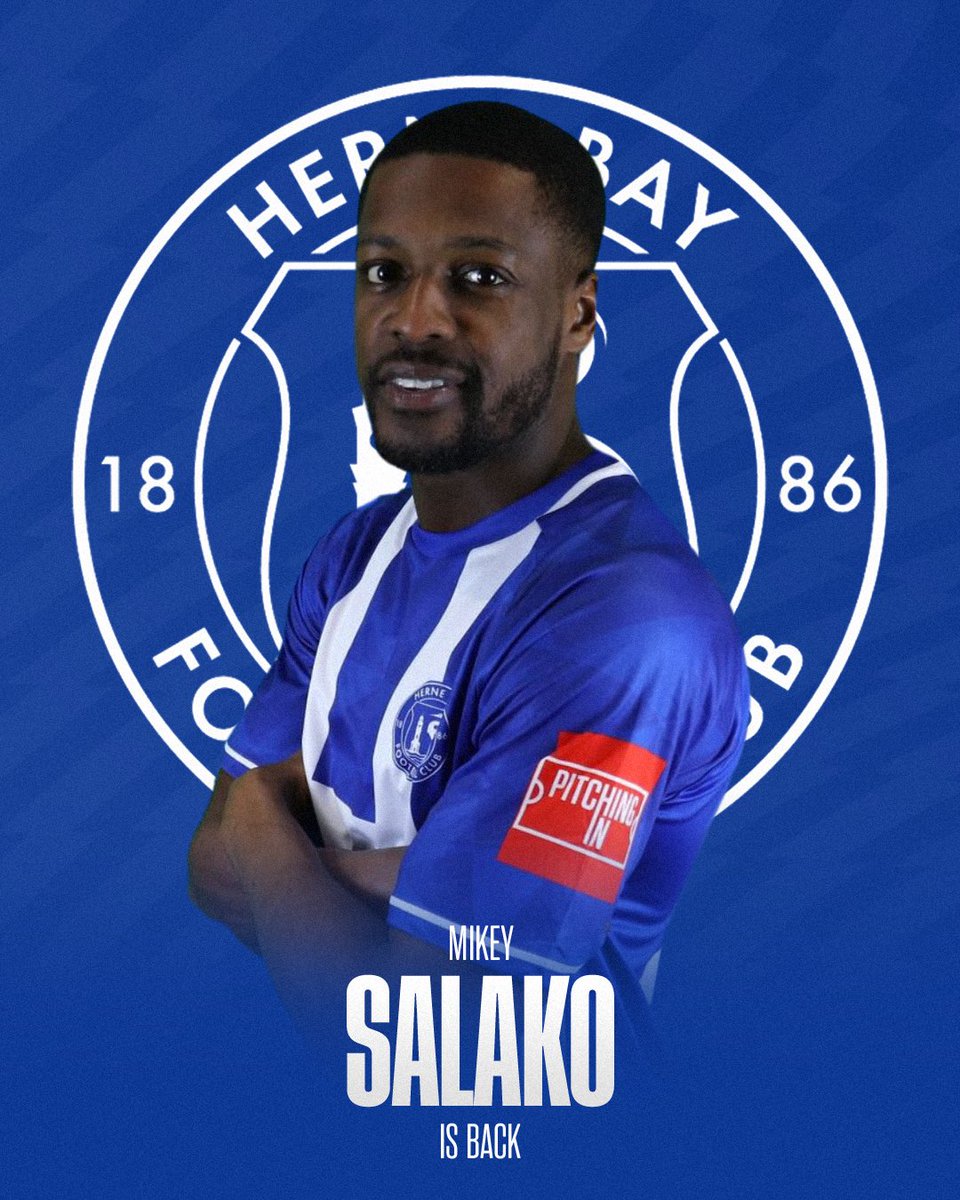 🔵 𝐌 𝐈 𝐊 𝐄 𝐘  𝐈 𝐒  𝐁 𝐀 𝐂 𝐊 ✍️

We are delighted to announce that the Fans’ Player of the Season, Mikey Salako, will be leading the line at the Bay for the 2024/25 season. #StarboySalako 🔵⚪️

#HBFC | #WeAreTheBay