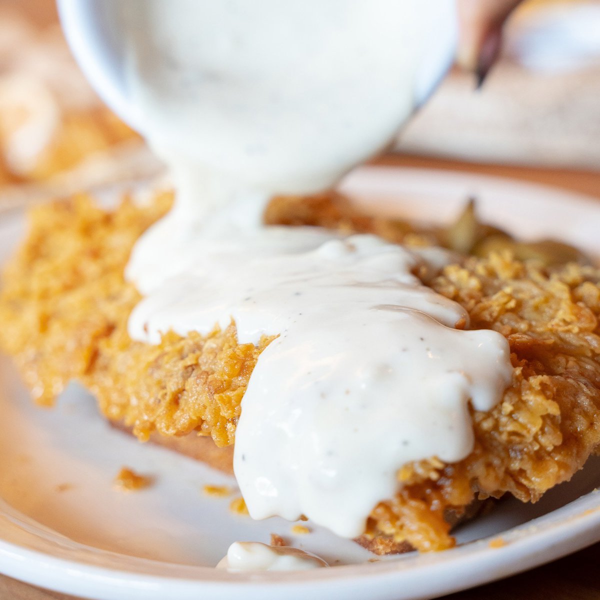 Country Fried Steak with gravy is just a dinner sundae. Prove us wrong.