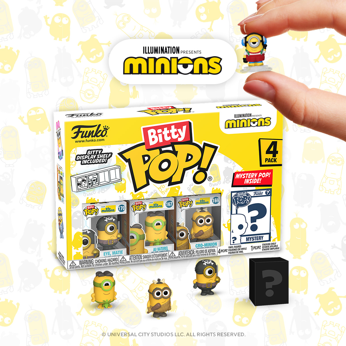 We shrunk the Jelly Gun! Bitty Pop! Minions are here! What’s your favorite Minions moment? Share below and shop now! bit.ly/3VfDXsb #FunkoBittyPop #FunkoPop