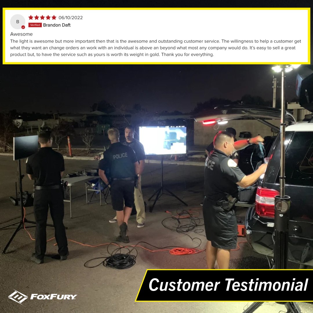 foxfuryLED's tweet image. At FoxFury, we pride ourselves on providing top-tier products and exceptional customer service. Our dedicated team works tirelessly to serve each of our customers to the best of our abilities every single day!

#FoxFuryLed #CustomerService #Ownthenight