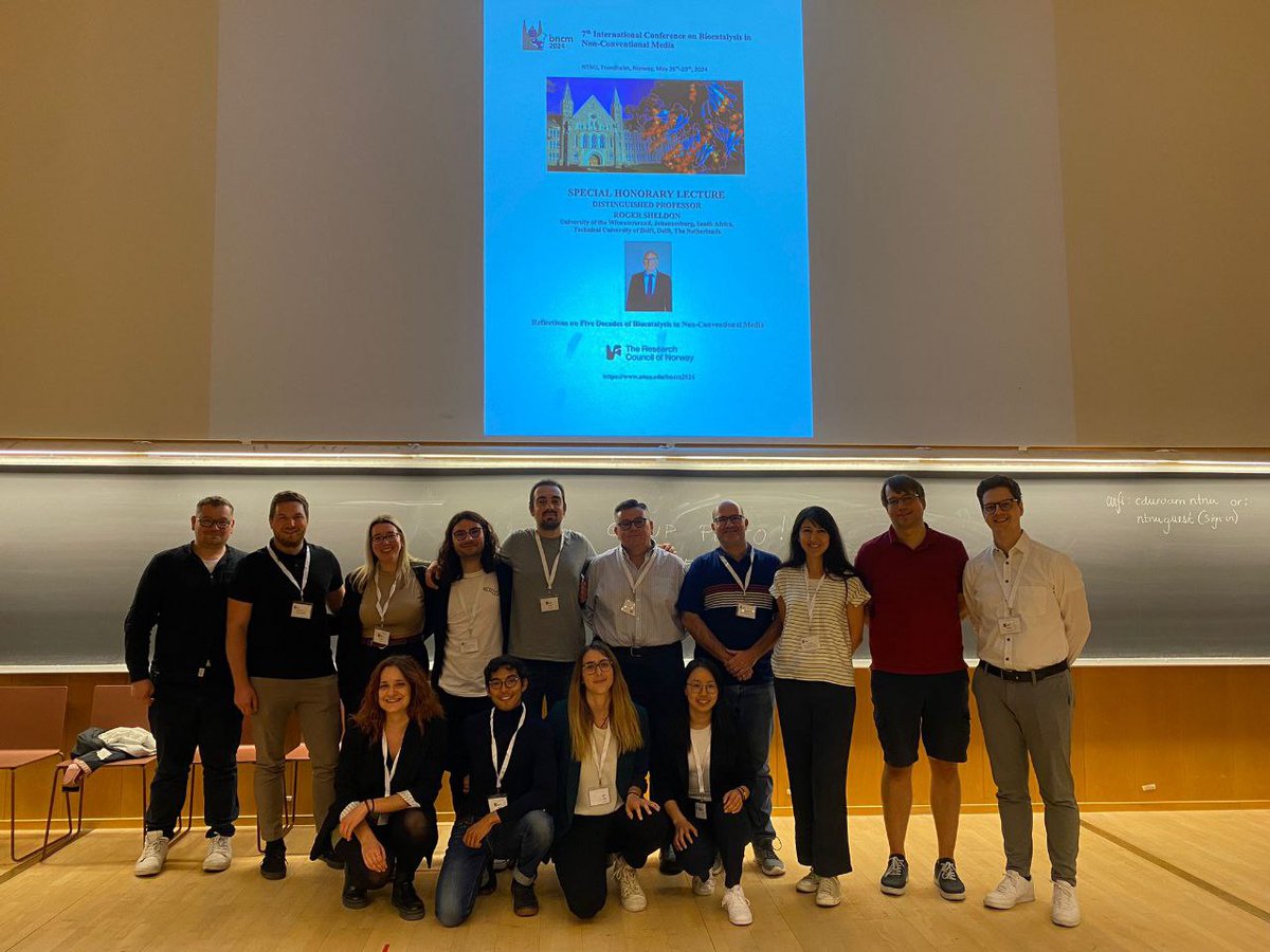 The Biocatalysis in Non-Conventional Media conference in Trondheim,hosted by @NTNU,was a huge success for HorizonDECADES.Our days were filled with inspiring talks and vibrant discussions. Thanks to all organizers and participants!Stay tuned for our PhD candidates' presentations.