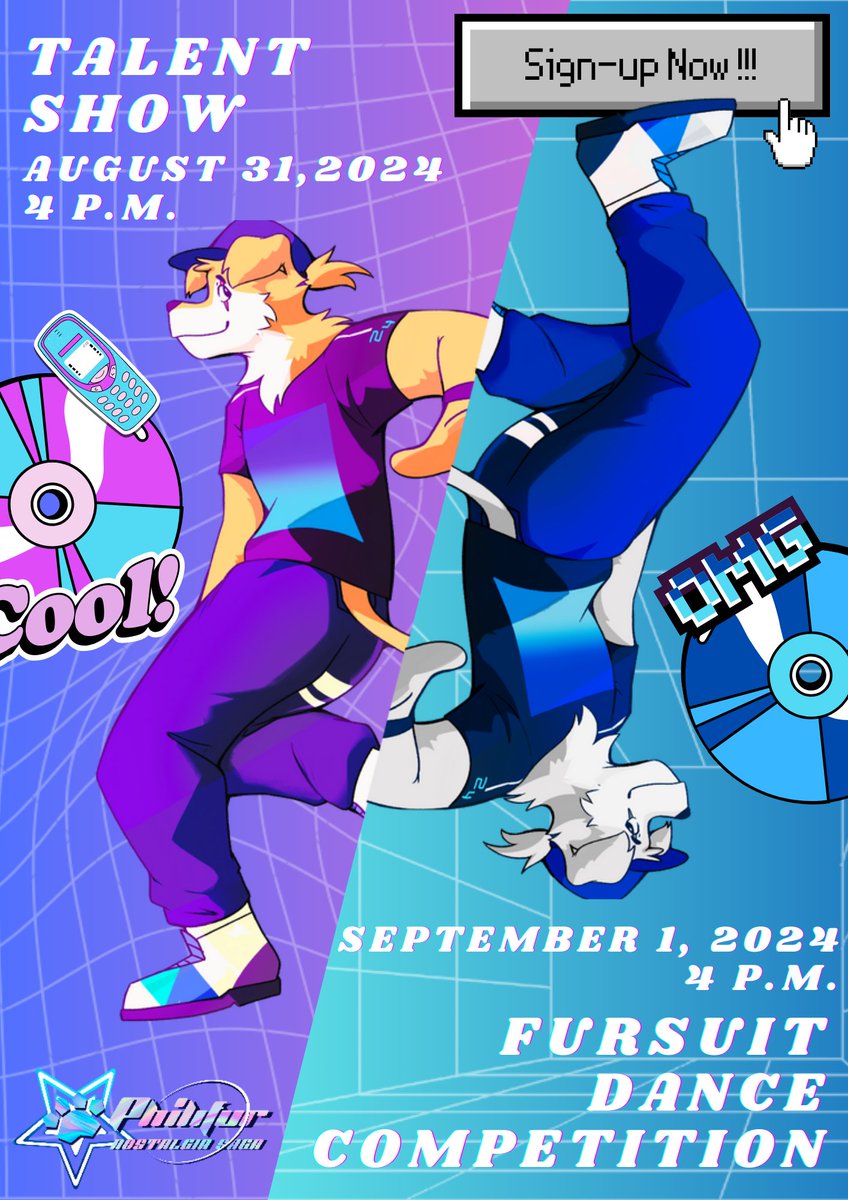 TO ALL INTERESTED APPLICANTS!
PhiliFUR would like to announce that sign-ups for this year's Talent Show and the Fursuit Dance Competition is OPEN UNTIL JULY 27 (Saturday)!!

Kindly check the links in the comments section should you be interested in applying. Thank you!