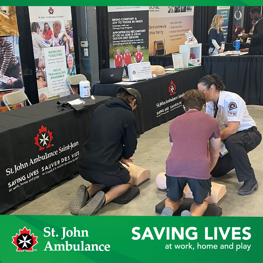 SJA is excited to be at the Future Now Expo, Manitoba’s largest interactive career and education Expo! Come by Booth 72+73 to test your CPR skills with our Medical First Responders :)

#sja #stjohn #stjohnambulance #medicalfirstresponders #communityservices #career #education