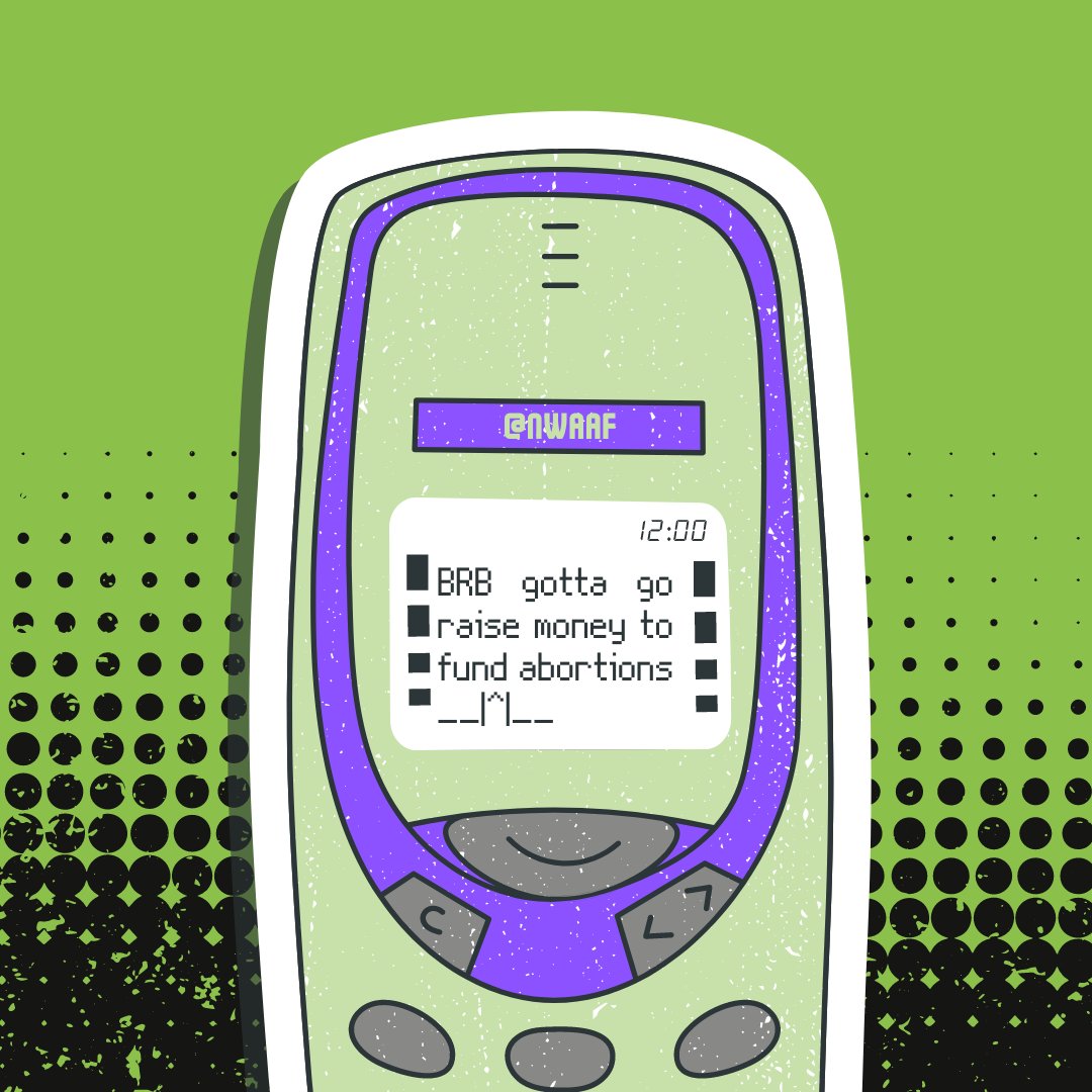 Have things changed since y2k? Some hings have gotten much, much worse. 

But we didn't put down our flip phones in 2007 and we won't stop now. 

We have TWO DAYS LEFT to reach our fundraising goal so DONATE TODAY!

#Fundathon2024 #AbortionAccess #ReproductiveJustice