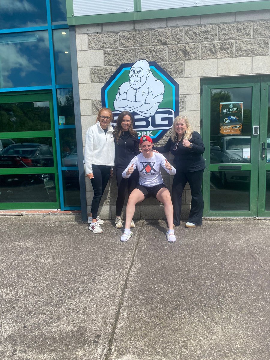 A huge thank you to <a href="/SBGCork/">SBG Cork</a> who had some of our women who are residing in B&amp;Bs in with them today. They went through the important of self defence &amp; gave the girls lots of tips. Thank you to Marlene &amp; Kerrie for all your kindness &amp; support 💛💪