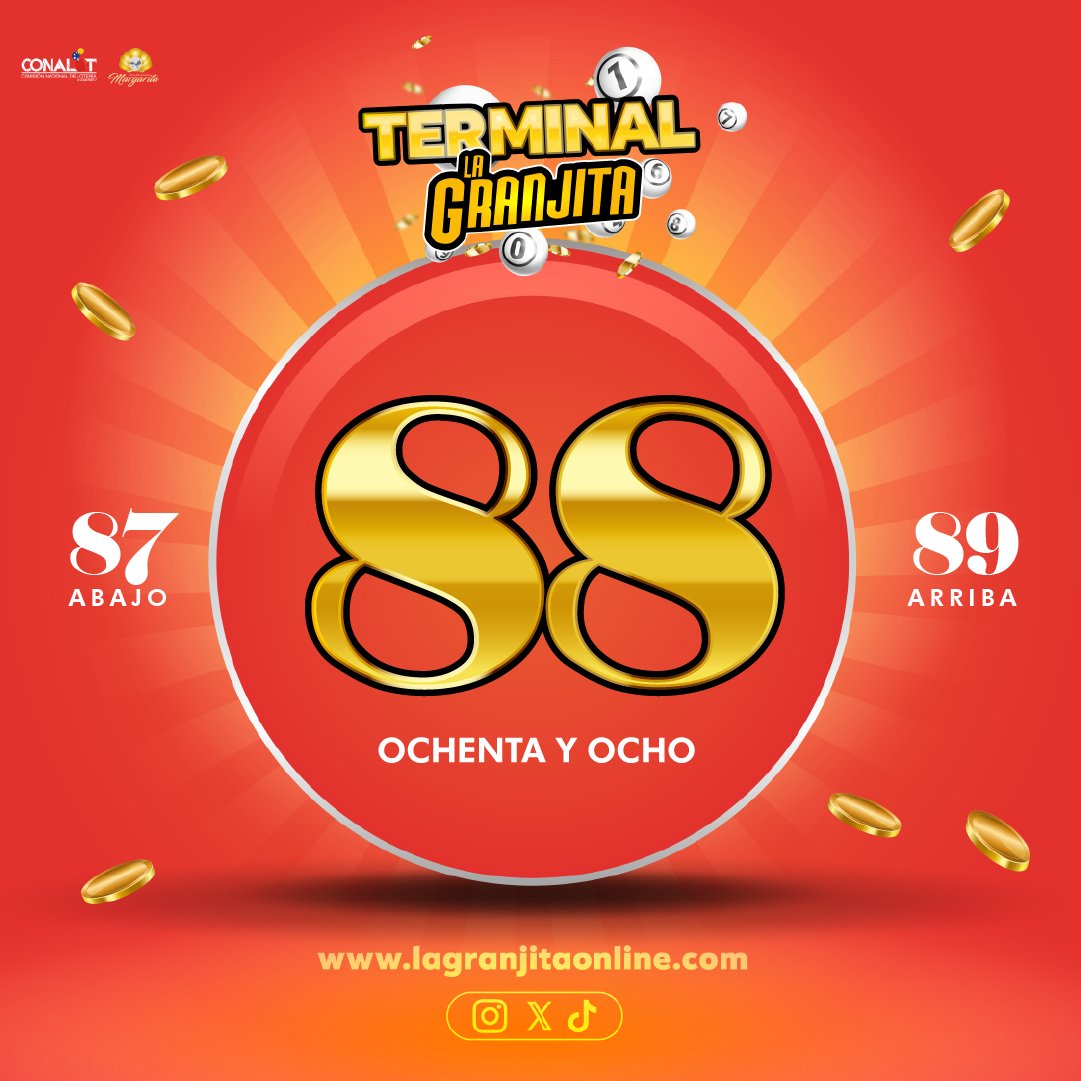 29-05-2024 12:05:00 pm TERMINAL #88 #sorteos #loteria #loteriainternacionaldemargarita