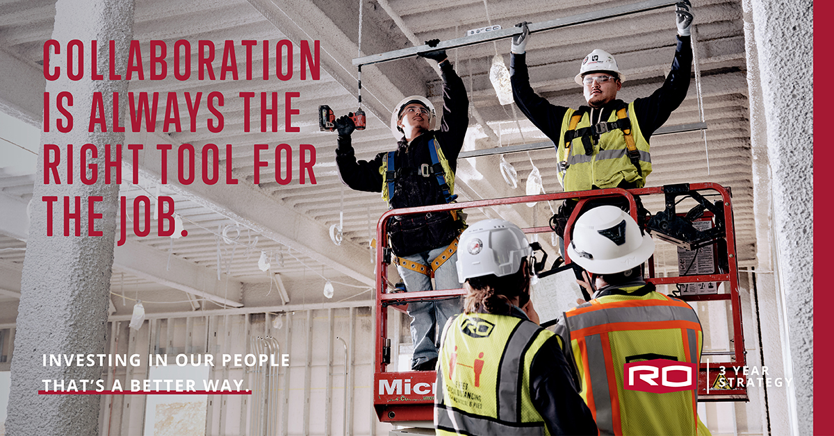 At RO, collaboration isn't just a buzzword; it's how we build! 

By uniting our diverse talents and leveraging cutting-edge technology, we're not just working together—we're leading the way to a brighter, more efficient future. Join us as we continue to pave #ABetterWay forward.