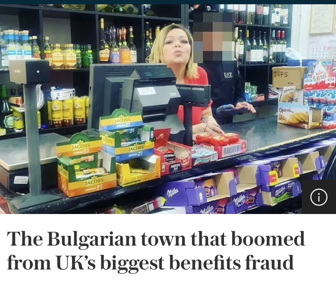 The Bulgarian town that boomed from UK’s biggest benefits fraud Gang who may have taken hundreds of millions in British welfare caught when inspector noticed sudden rise in wealth The UK’s biggest ever benefit fraud scheme was uncovered after a lone Bulgarian police officer told