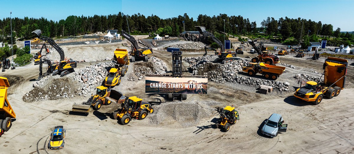 ➡️🇸🇪#Volvo CE unveils new product line up at Volvo Days 2024 🔸At Volvo Days 2024, Volvo Construction Equipment (Volvo CE) demonstrates its ambition to lead in sustainability and productivity by presenting pioneering launches and a fresh solutions-based approach – enabling